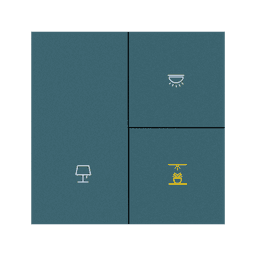 Smart Switch/ 3 gang aluminum switch (SW-A-3) 4