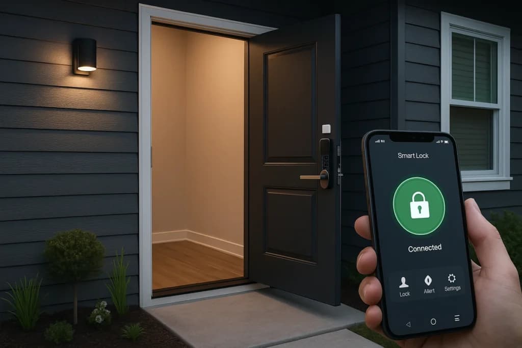 الأبواب الذكية: حارس شخصي بمواصفات تكنولوجية