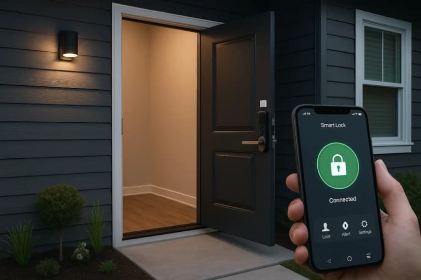 الأبواب الذكية: حارس شخصي بمواصفات تكنولوجية