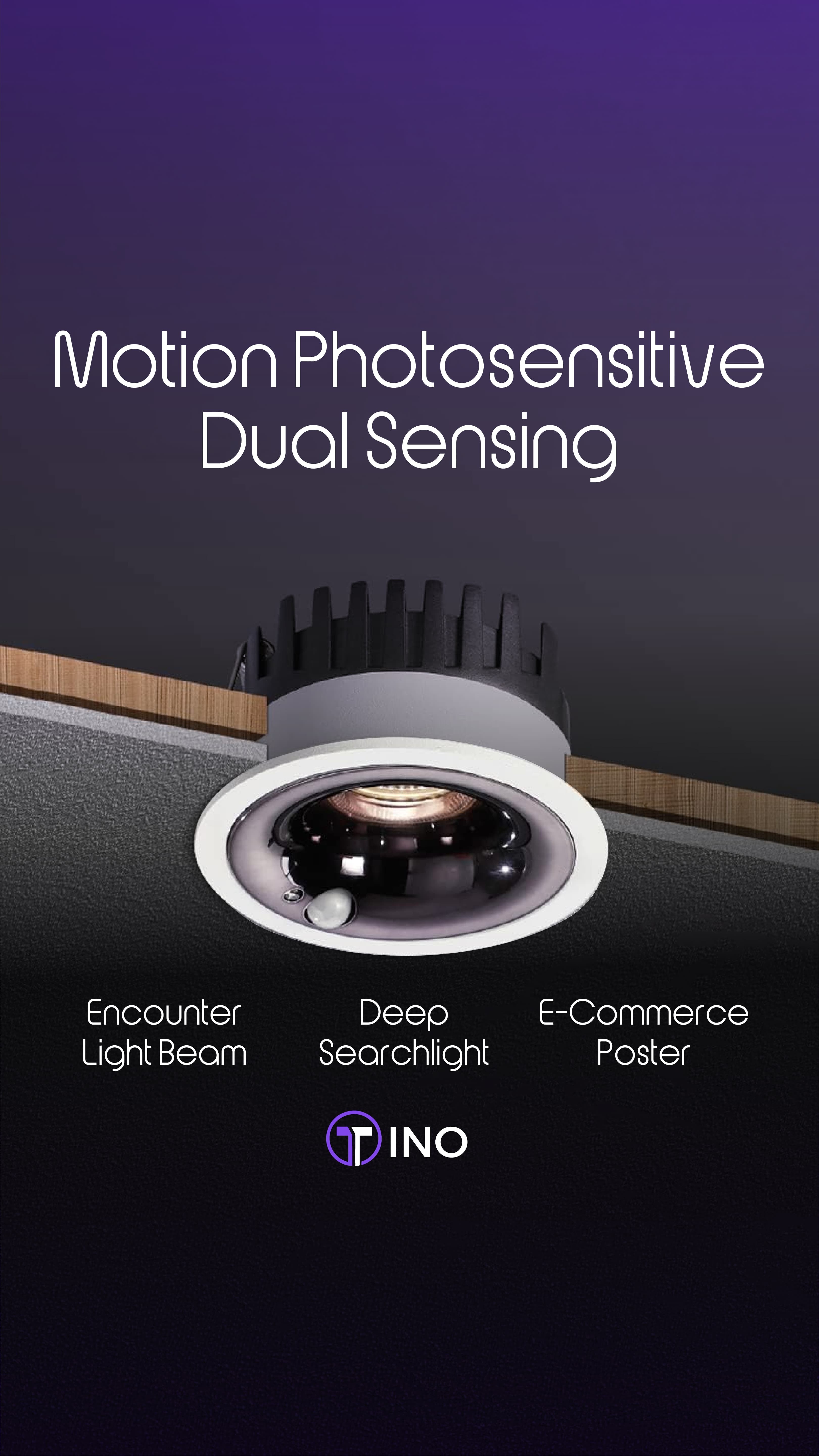 motion phorosensitive dual sensing